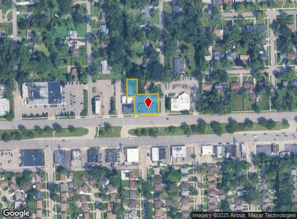  18610 W 8 Mile Rd, Southfield, MI Parcel Map