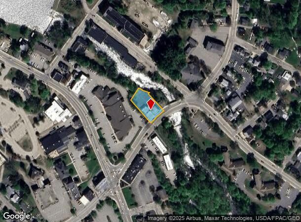  22 Bridge St, Springvale, ME Parcel Map