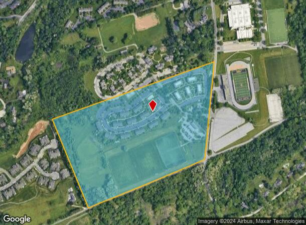  181 E Carey Dr, West Chester, PA Parcel Map