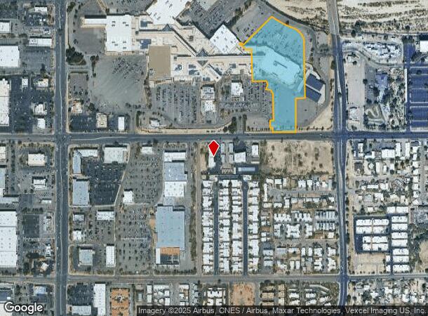  51 W Wetmore Rd, Tucson, AZ Parcel Map