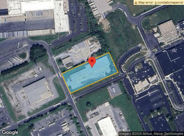  1605 Industrial Dr, Carlisle, PA Parcel Map