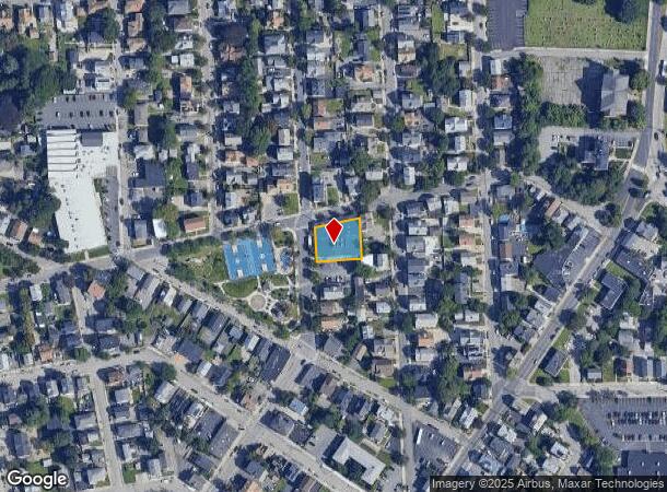  210 West Ave, Pawtucket, RI Parcel Map
