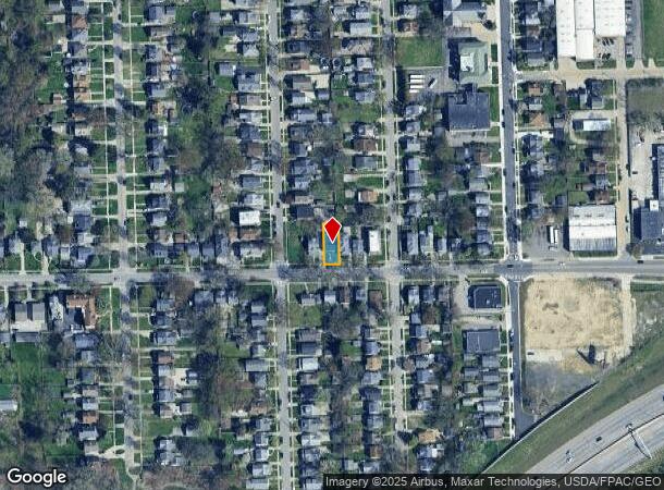 1116 Berdan Ave, Toledo, OH Parcel Map