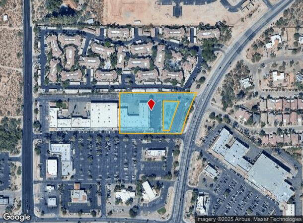  8981 E Tanque Verde Rd, Tucson, AZ Parcel Map