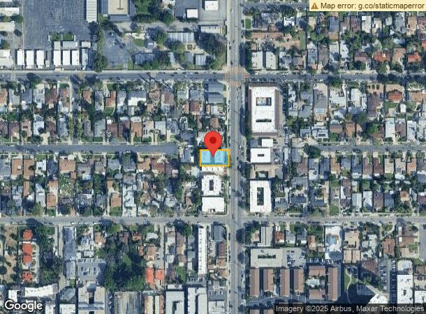  7327 Kester Ave, Van Nuys, CA Parcel Map