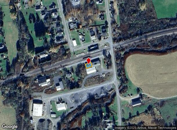  7 Railroad Ave, Worcester, NY Parcel Map