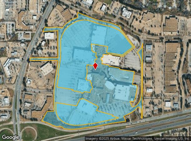 3811 S Cooper St, Arlington, TX Parcel Map