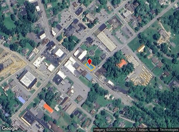  Court Fayette Avenue St, Fayetteville, WV Parcel Map