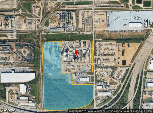  100 Strang Rd, La Porte, TX Parcel Map