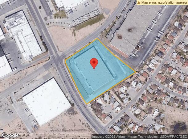  1220 Don Haskins Dr, El Paso, TX Parcel Map