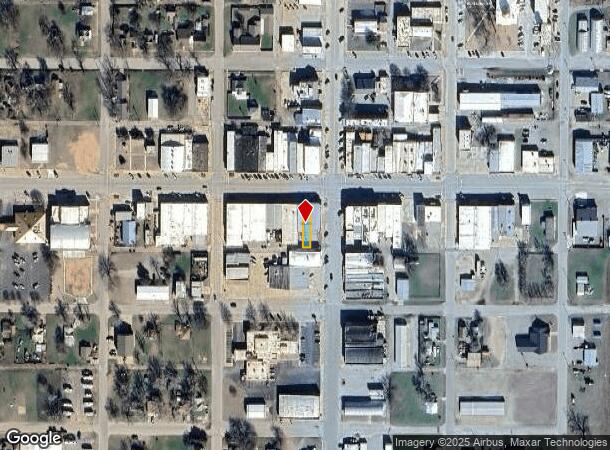  107 W Main St, Watonga, OK Parcel Map