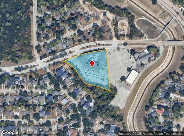  2205 W 11Th St, Houston, TX Parcel Map