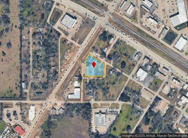 201 9Th St, Magnolia, TX Parcel Map