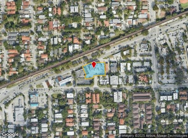  3300 S Dixie Hwy, Miami, FL Parcel Map