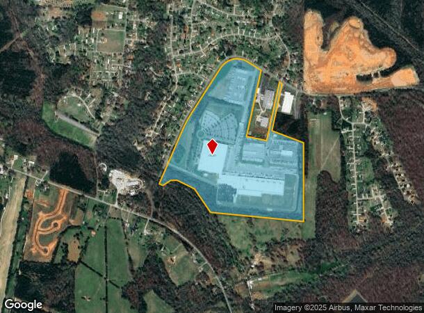 2085 Harrison Rd, Salisbury, NC Parcel Map