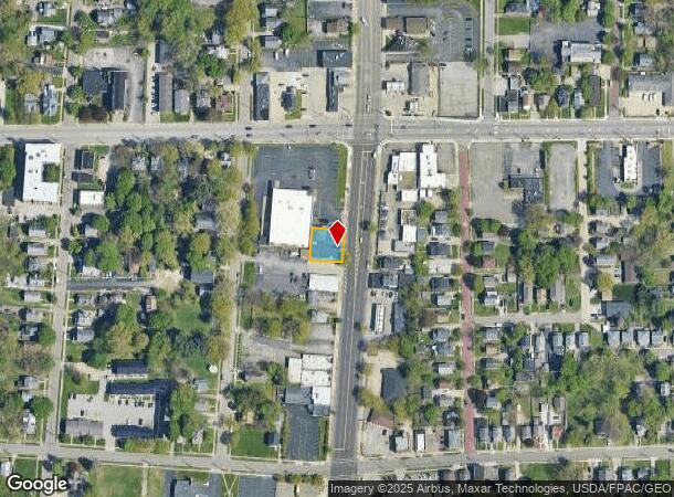  590 N Main St, Akron, OH Parcel Map