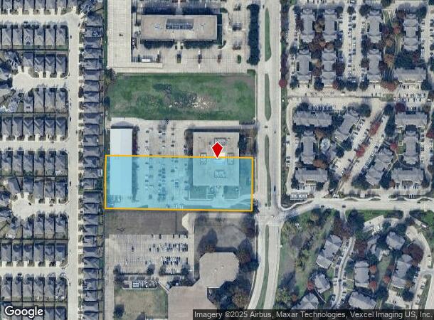  17217 Waterview Pkwy, Dallas, TX Parcel Map