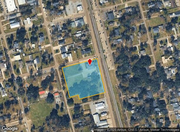  100 W Magnolia St, Ponchatoula, LA Parcel Map