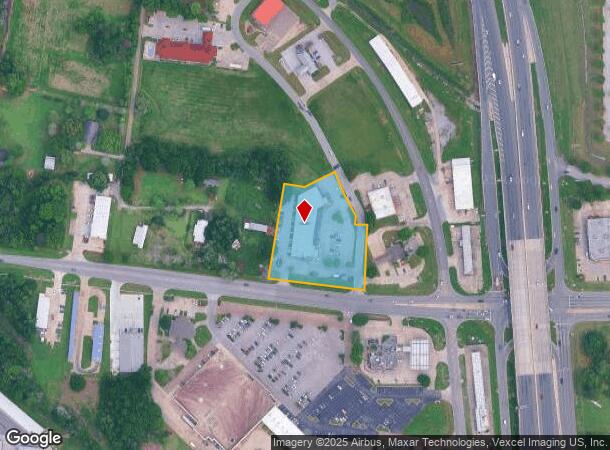 1209 Albertson Pky, Broussard, LA Parcel Map