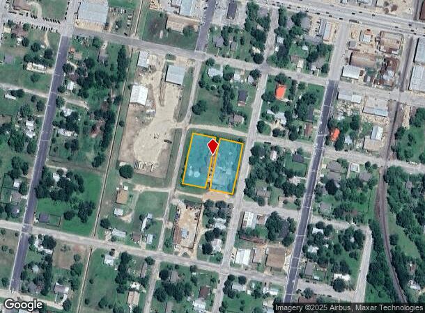 301 S Waco St, Giddings, TX Parcel Map