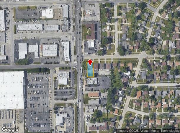  7155 W 91St St, Bridgeview, IL Parcel Map