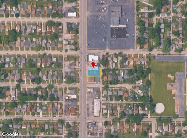 8215 Kennedy Ave, Highland, IN Parcel Map
