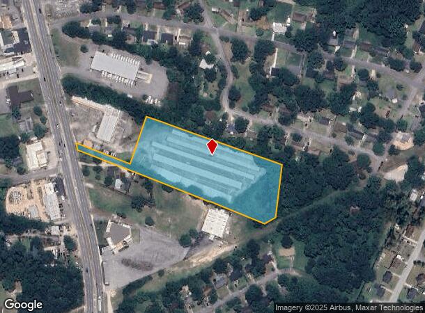  3350 Peach Orchard Rd, Augusta, GA Parcel Map