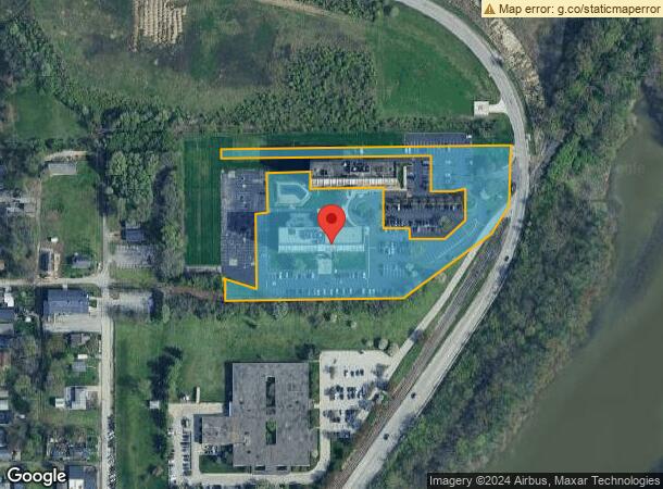  1150 N White River Pkwy West Dr, Indianapolis, IN Parcel Map