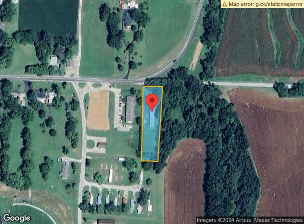  1200 Randolph St, Glasgow, MO Parcel Map