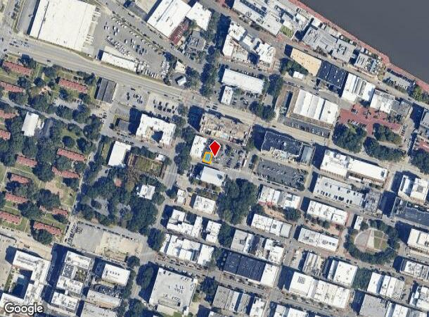  420 W Bryan St, Savannah, GA Parcel Map