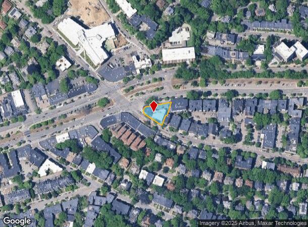 1609 Beacon St, Brookline, MA Parcel Map
