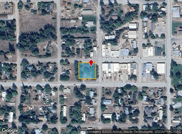  101 S Wall St S, Hot Springs, MT Parcel Map