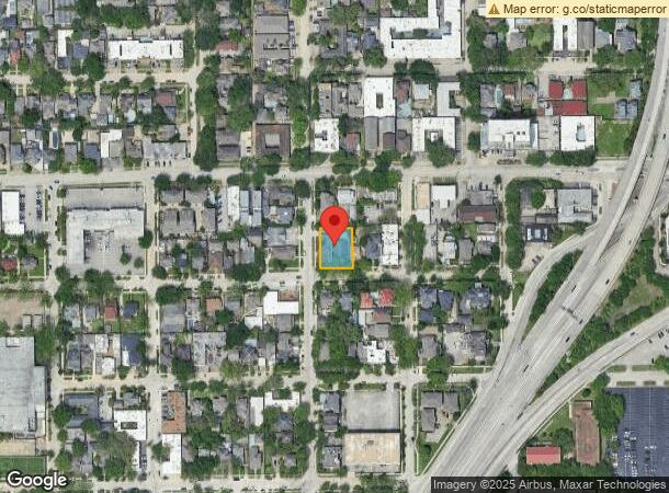  3815 Garrott St, Houston, TX Parcel Map