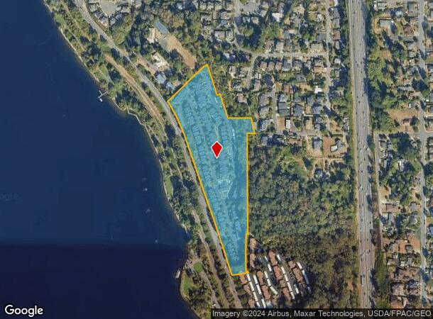  2100 Lake Washington Blvd N, Renton, WA Parcel Map