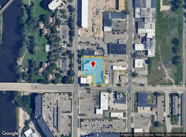 416 N Cedar St, Lansing, MI Parcel Map