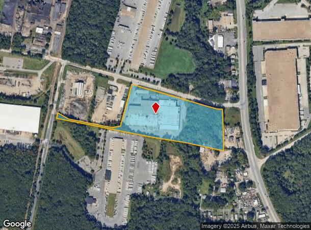  725 Pittman Rd, Curtis Bay, MD Parcel Map