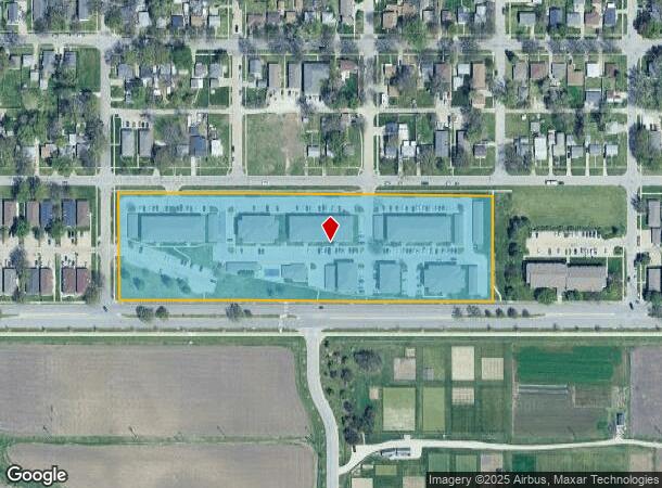  3711 Baldwin Ave, Lincoln, NE Parcel Map