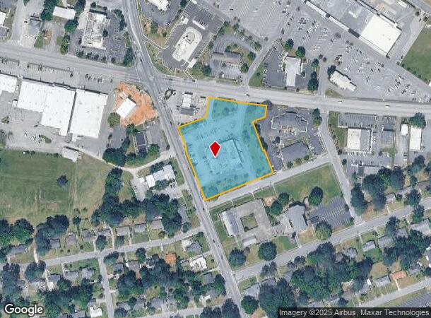 2201 N Herritage St, Kinston, NC Parcel Map