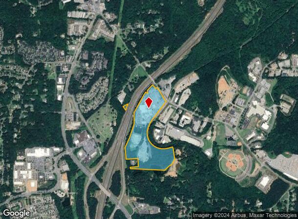  654 Univeter Rd, Canton, GA Parcel Map