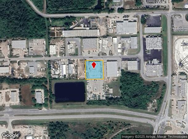 555 Industry Rd S, Cocoa, FL Parcel Map