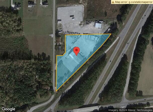  6463 Flowers Rd, Wilson, NC Parcel Map