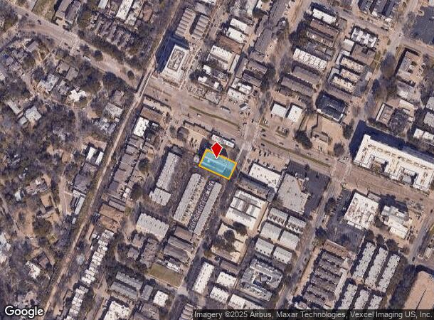  4145 Travis St, Dallas, TX Parcel Map