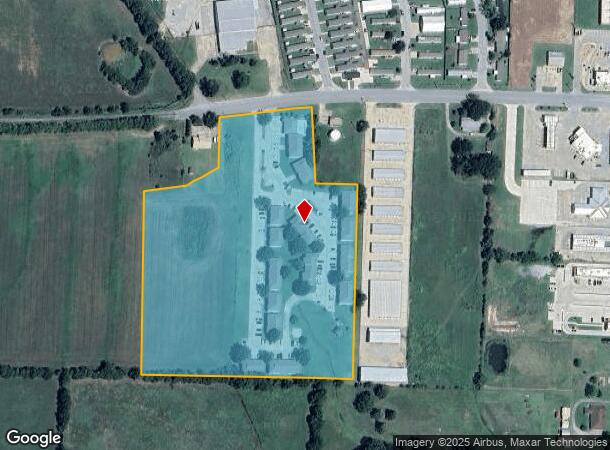 1413 Silo Rd, Bonham, TX Parcel Map