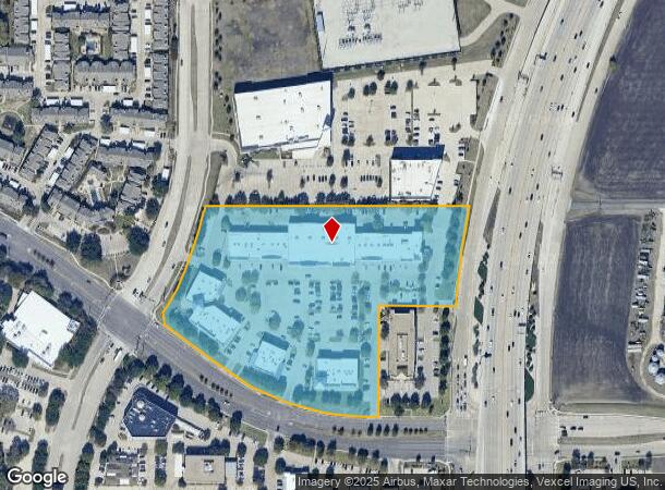 6101 Windhaven Pky, Plano, TX Parcel Map