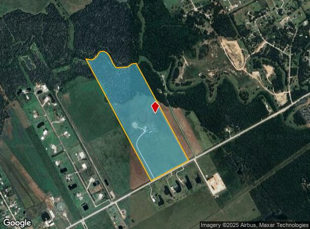  8595 E Fm 1462 Rd, Rosharon, TX Parcel Map