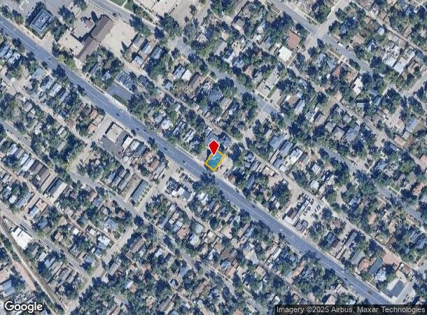  1804 W Colorado Ave, Colorado Springs, CO Parcel Map