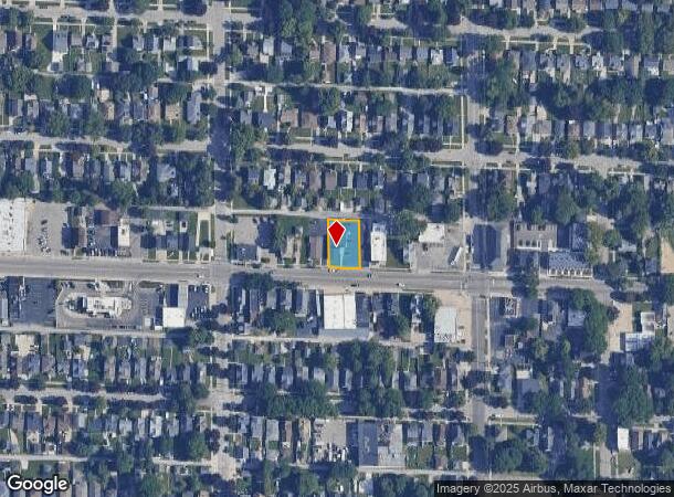 1033 Fulton St W, Grand Rapids, MI Parcel Map