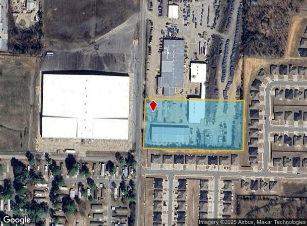  3601 Dave Ward Dr, Conway, AR Parcel Map