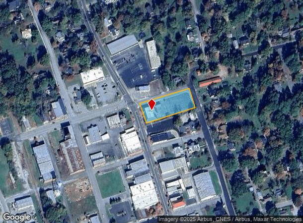 525 N Main St, Chase City, VA Parcel Map