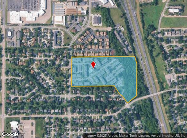 5820 Sw Candletree Dr, Topeka, KS Parcel Map